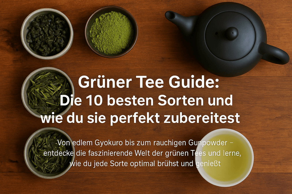 Grüner Tee Guide: Die 10 besten Sorten und wie du sie perfekt zubereitest