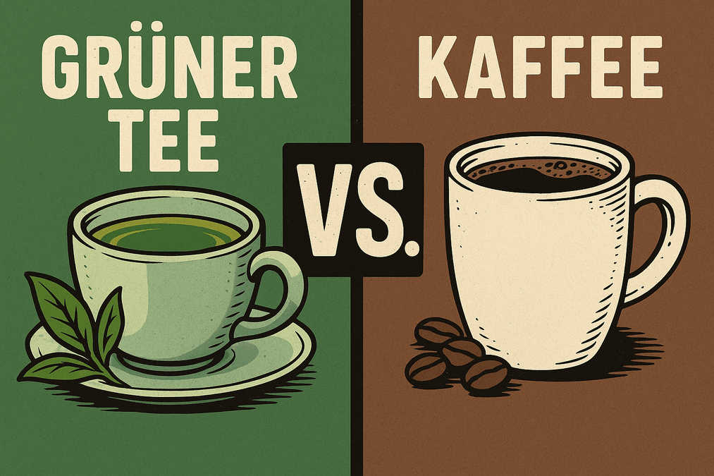 Grüner Tee vs. Kaffee – Wer macht dich wirklich wacher?