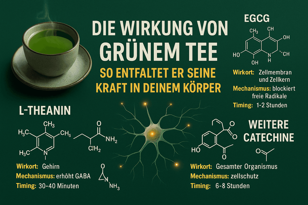 Die Wirkung von Grünem Tee: So entfaltet er seine Kraft in deinem Körper