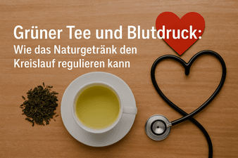 Grüner Tee und Blutdruck: Wie das Naturgetränk den Kreislauf regulieren kann