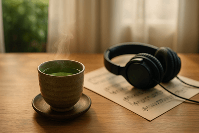 Grüner Tee & Musik – Eine harmonische Verbindung für Körper und Geist