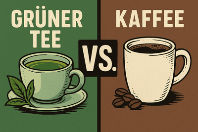 Grüner Tee vs. Kaffee – Wer macht dich wirklich wacher?