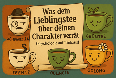 Was dein Lieblingstee über deinen Charakter verrät (Psychologie auf Teinbasis)